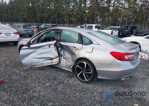 2018 Honda Accord Sport из США, поврежденный, VIN 1HGCV1F32JA161677